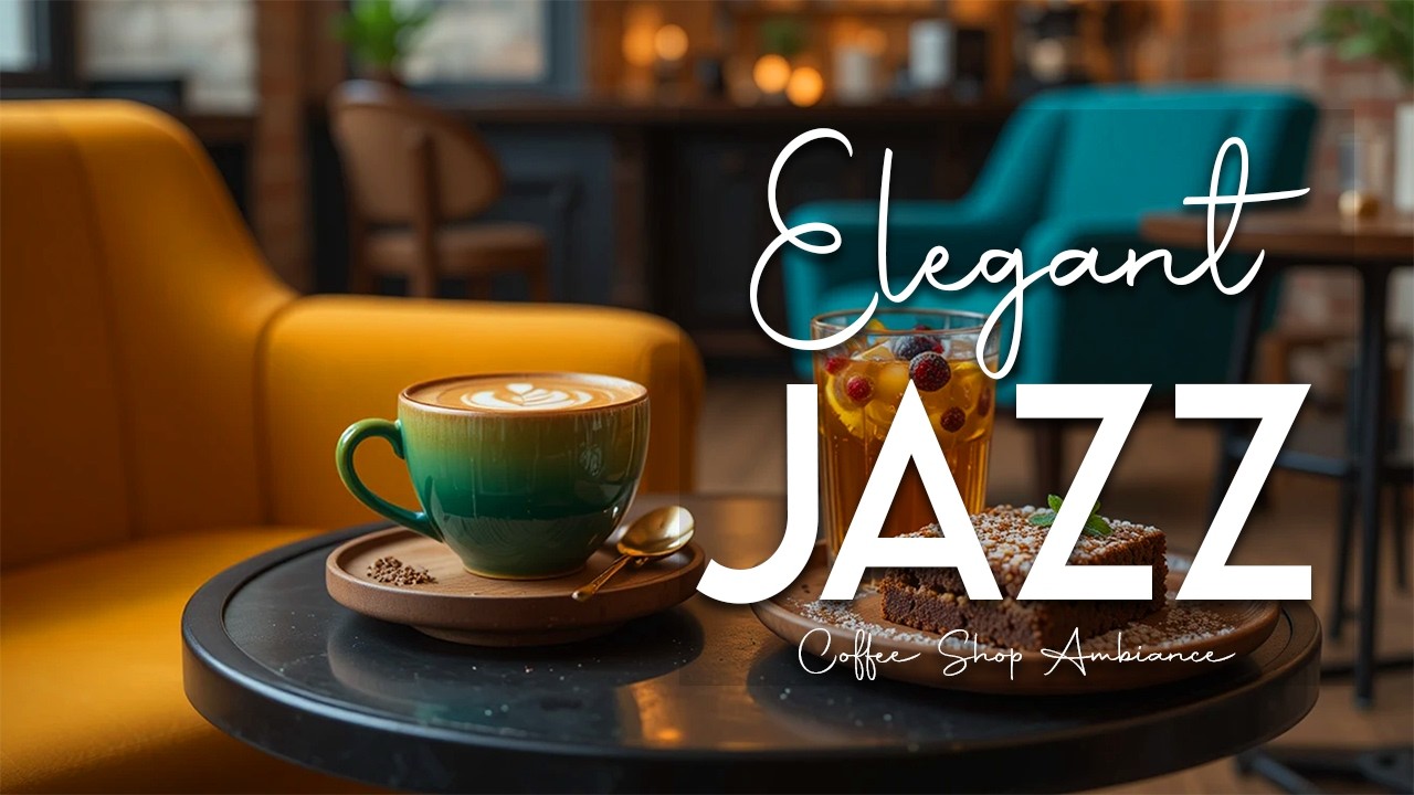 Elegant Jazz ☕ Bossa Nova, Smooth Jazz & Relaxing Cafe Music for Studying and Working