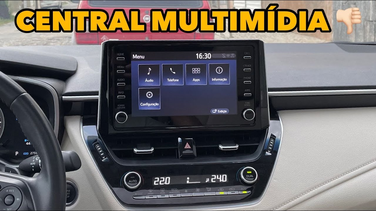 A TOYOTA NÃO SABE FAZER MULTIMÍDIA