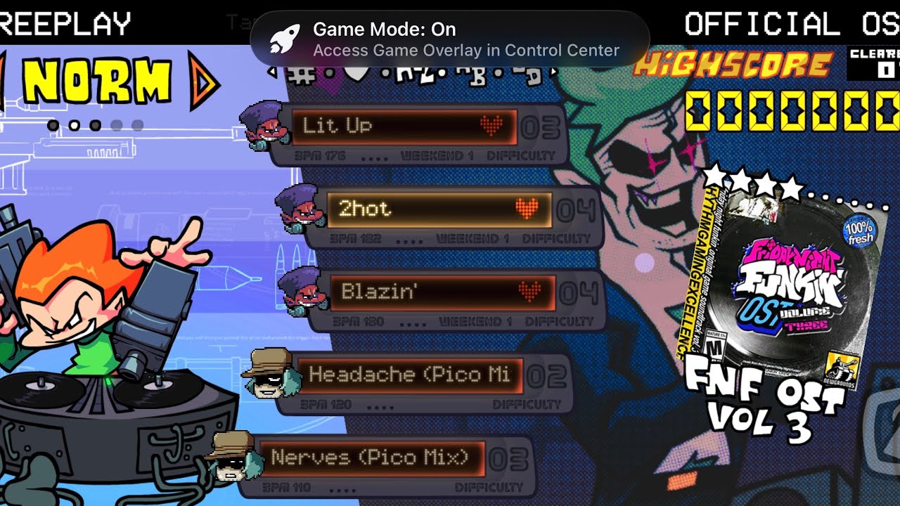 Fnf weekend, one react to 2hot BF mix ￼￼