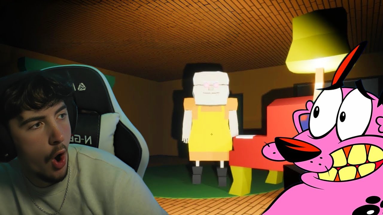 They Made a COURAGE HORROR GAME  | Courage's Curse