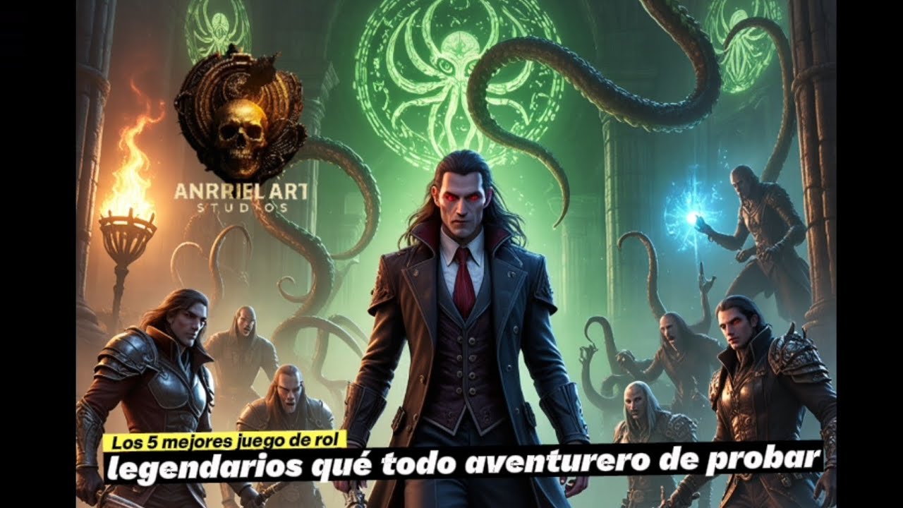 Los 5 mejores juego de rol - legendarios  qué todo aventurero de probar