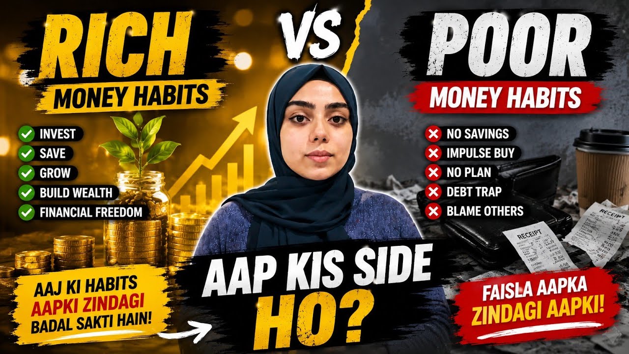 You&rsquo;re Not Poor Because You Earn Less&hellip; It&rsquo;s Your Money Habits💰 Why Rich Stay Rich & Poor Stay Poor |