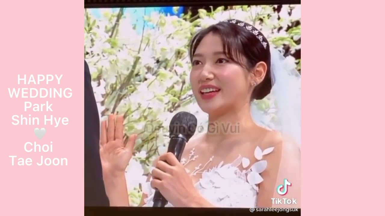 WEDDING CEREMONY of Park Shin Hye & Choi Tae Joon part 2