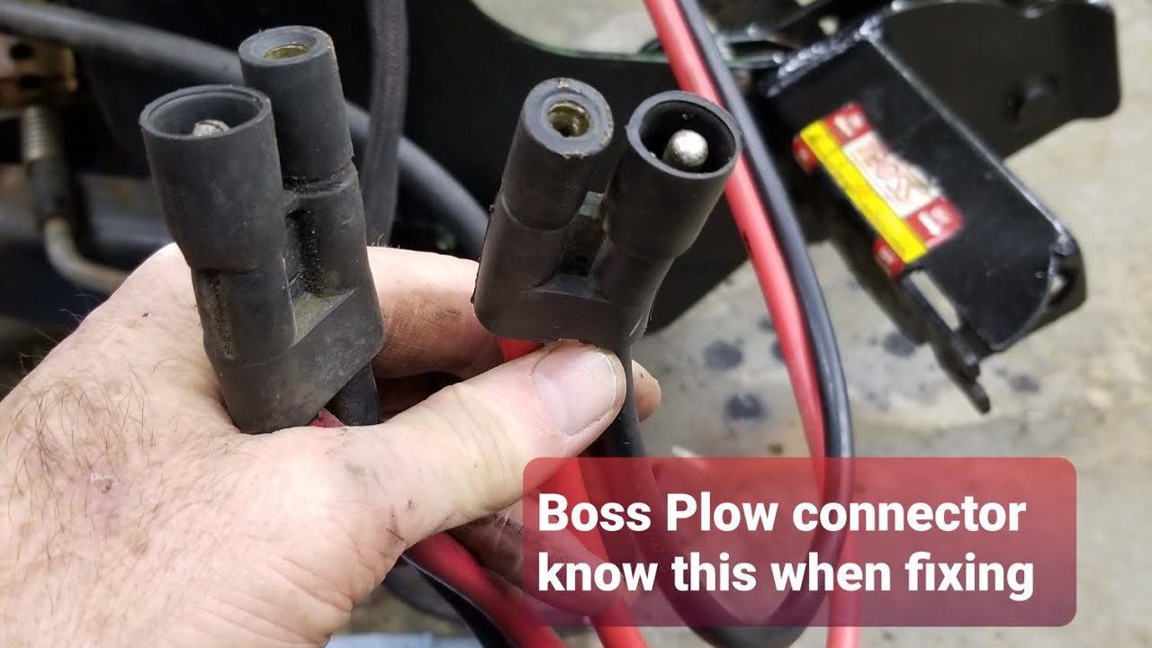 Boss Snowplow Power connector repair and rejuvination