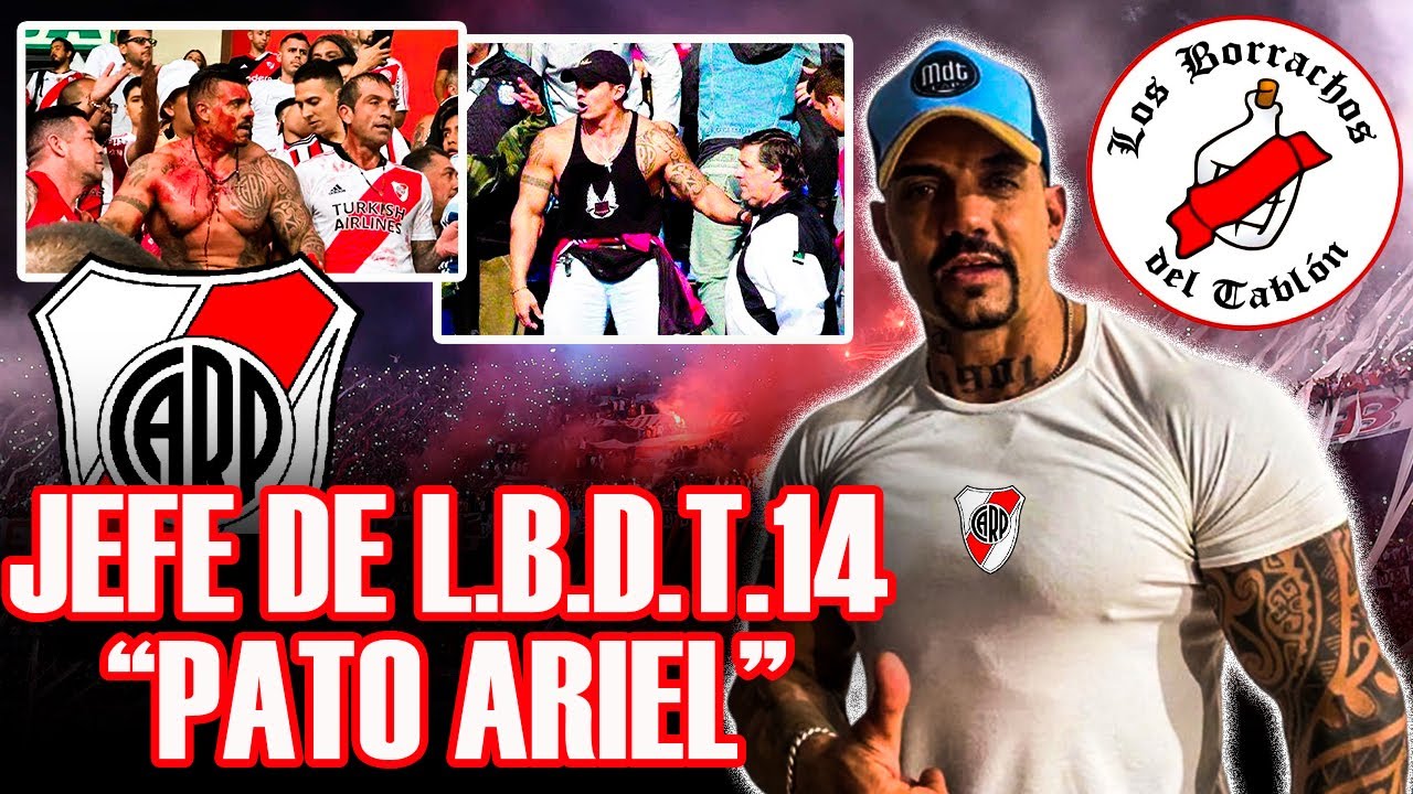 LA HISTORIA DE ARIEL CALVICI JEFE ACTUAL DE LOS BORRACHOS DEL TABLON- RIVER PLATE.