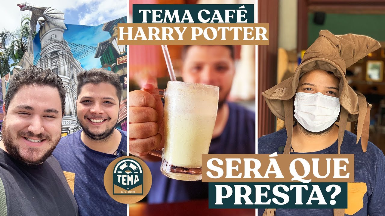 TEMA CAFÉ | CAFETERIA TEMÁTICA DO HARRY POTTER | Será que presta? | Guia Dois