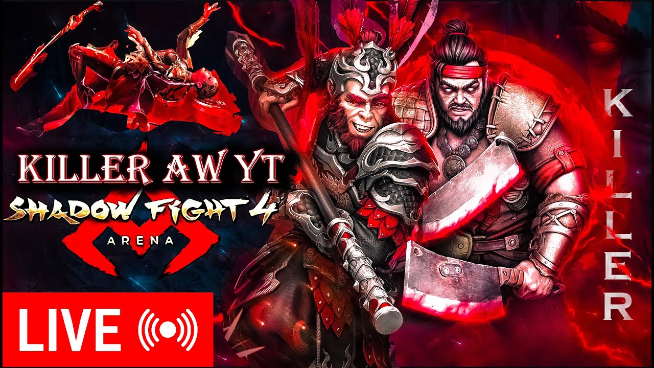 🔴 SHADOW FIGHT ARENA LIVE WITH KILLER AW YT #sfa #sfa4 #sahdowfightarena4 #live #game
#bgmi #pubg