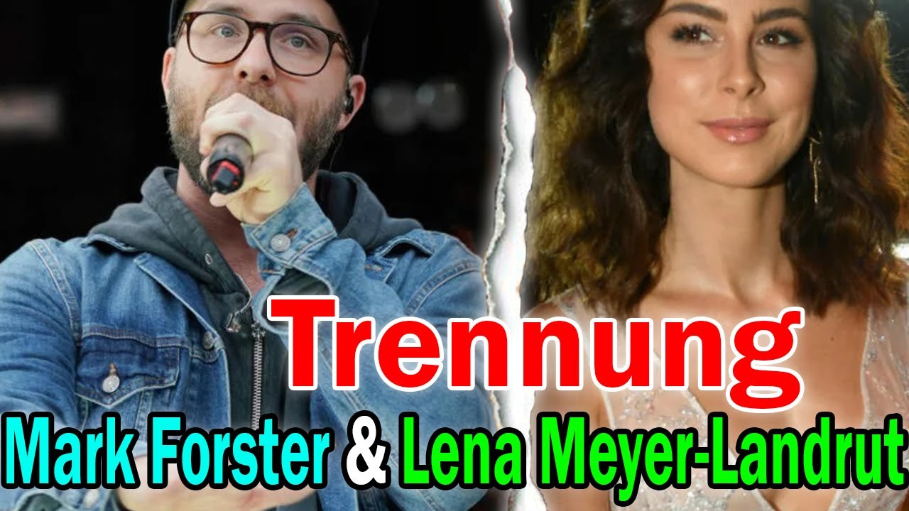 Mark Forster bestätigt die Trennung von Lena Meyer-Landrut