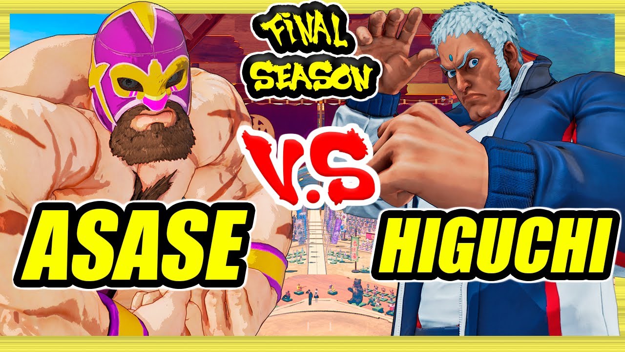 SFV CE 🔥 Asase (Zangief) vs Higuchi (Urien) 🔥 Ranked Set 🔥 Street Fighter 5