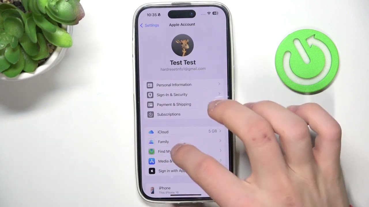 iPhone 16 &ndash; Activer ou d&eacute;sactiver Localiser mon iPhone