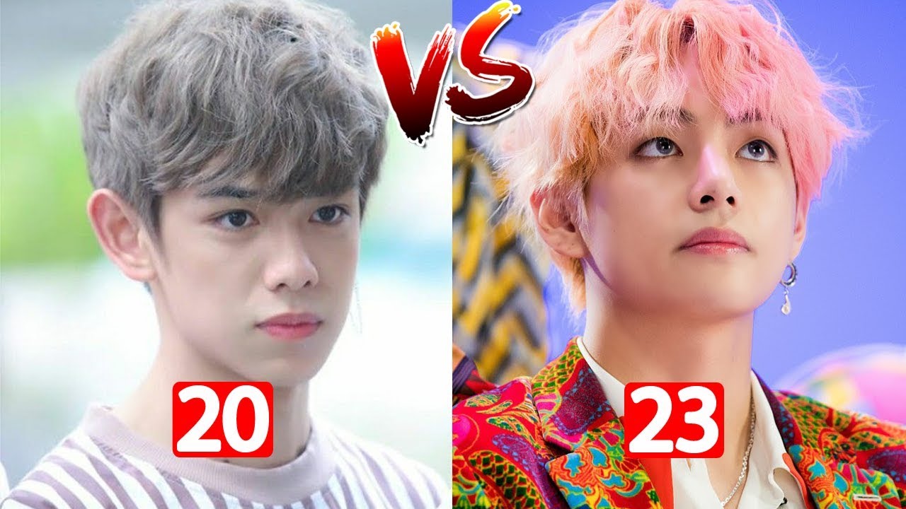 Third Kamikaze Vs BTS Tae-hyung (V) Childhood II Transformation From 1 To 23 Years Old
