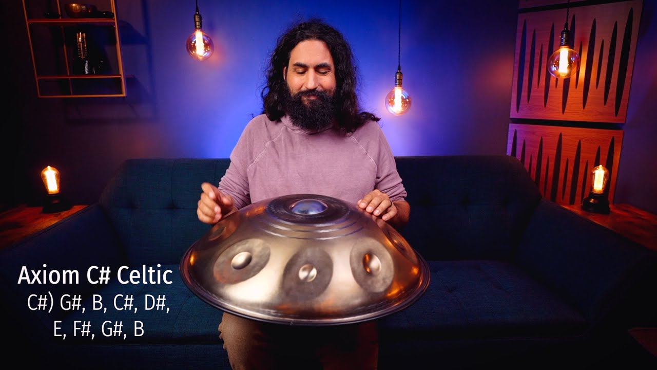 C# Celtic Handpan Improvisation - Axiom Instruments