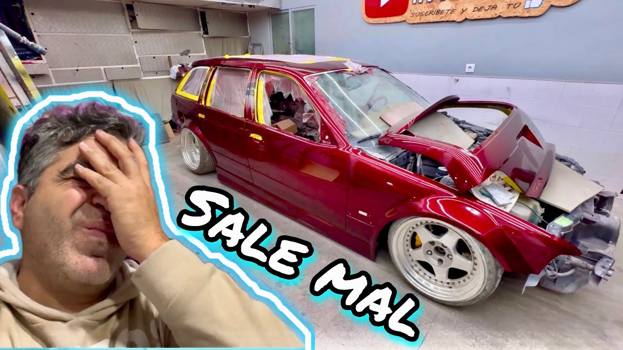 ПРОБЛЕМЫ С КРАСКОЙ BMW E 36 CANDY!!