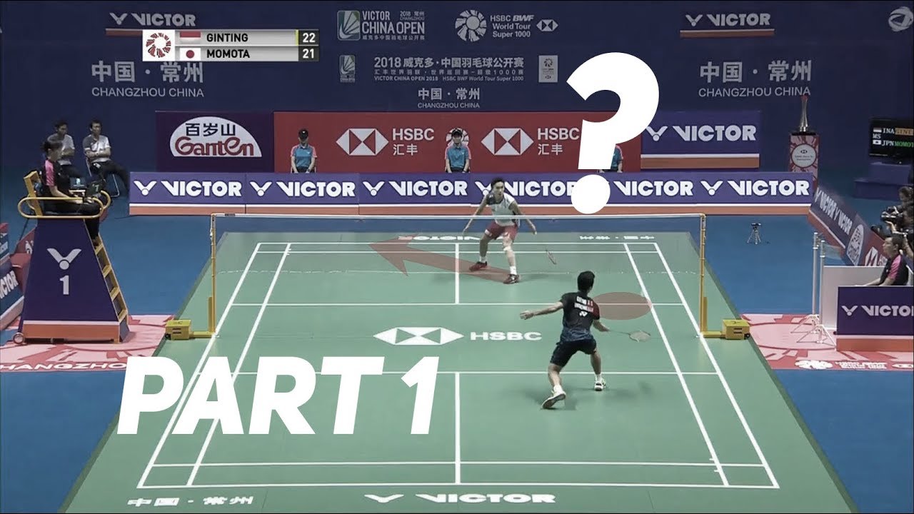 Ginting vs. Momota - Offense vs. Defense? Badminton Singles Strategy Explained (Part 1)