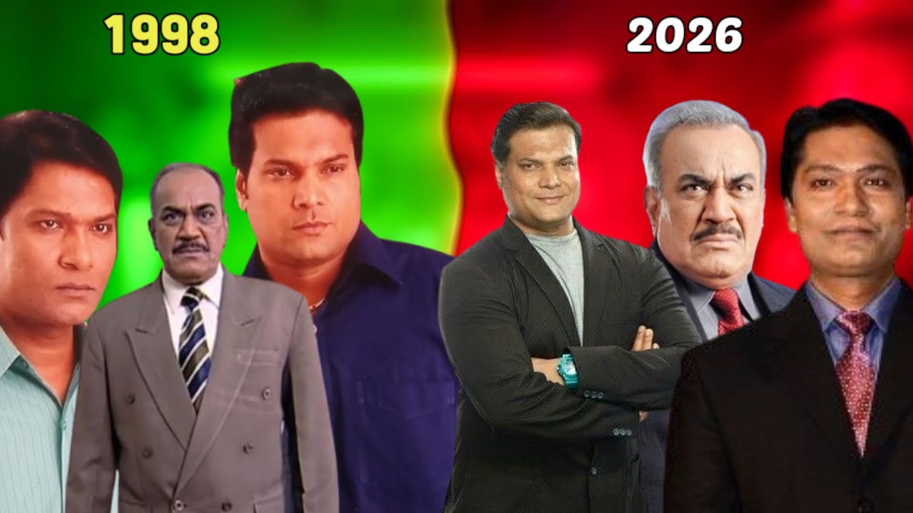 CID 1998 To 2026 सारे कलाकार के नाम और उम्र || 