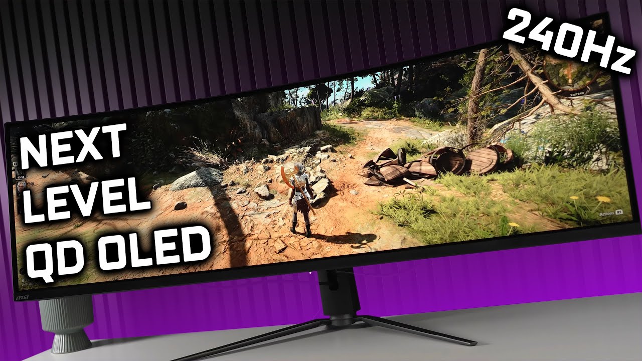 Следующий уровень QD OLED — обзор монитора MSI MPG 491CQPX
