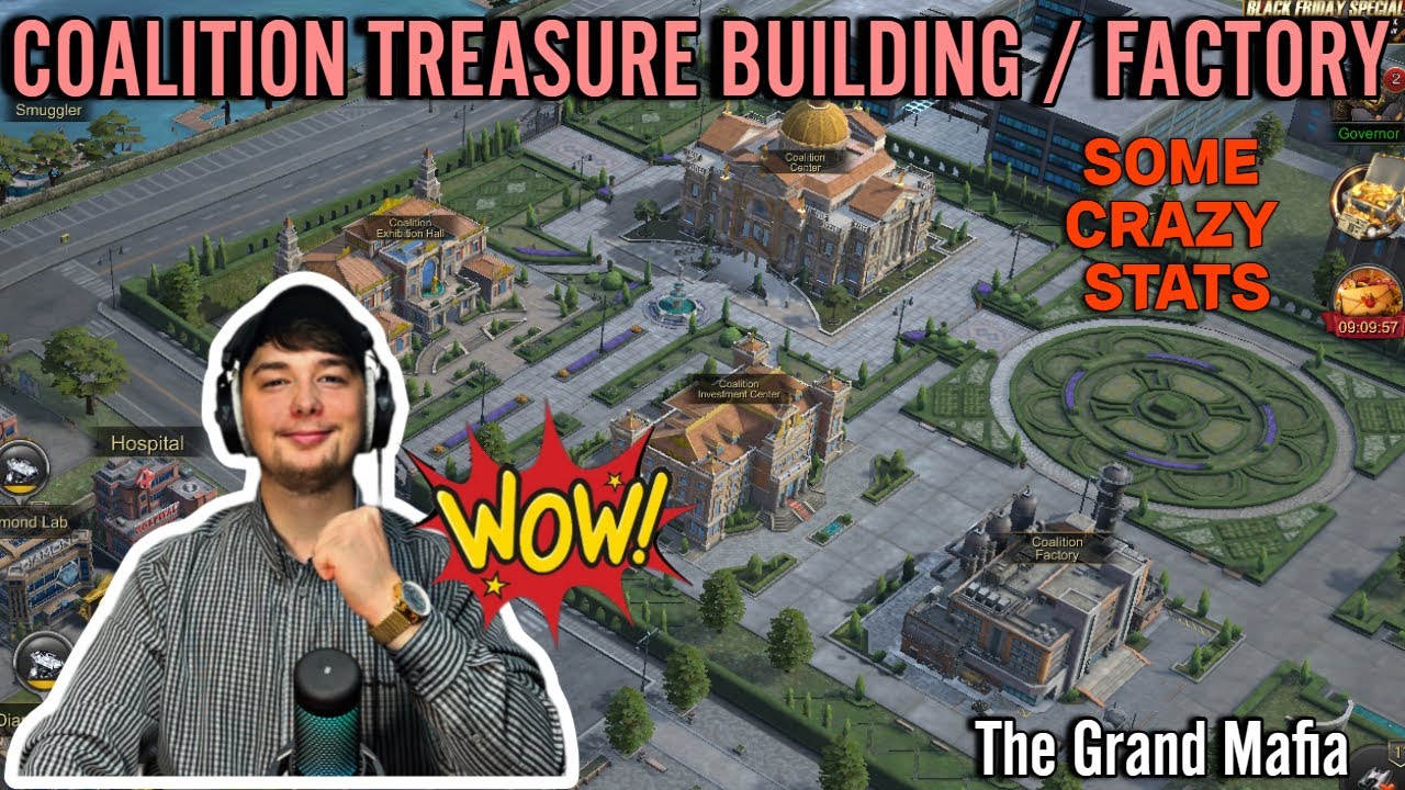 Освоение сокровищ коалиции: руководство по зданиям и фабрикам в The Grand Mafia