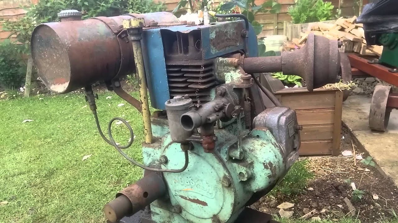 Wolseley AC stationary engine