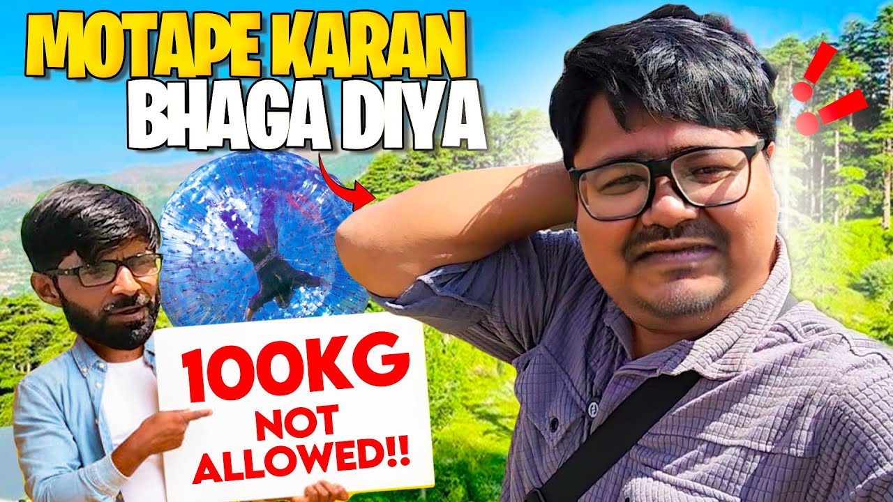 Kashmir me MOTAPA nahi chalega 😭 | #RandomYogi&nbsp;20