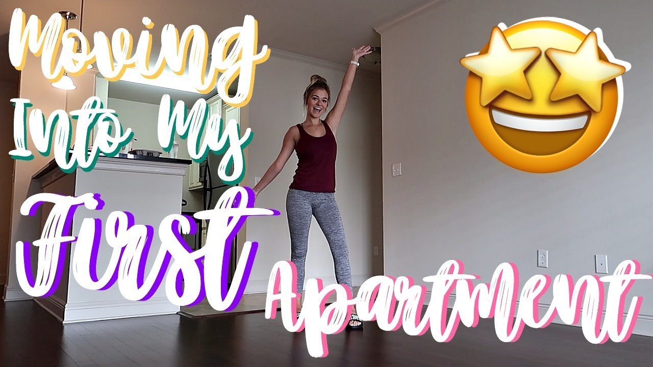 MOVING INTO MY FIRST APARTMENT