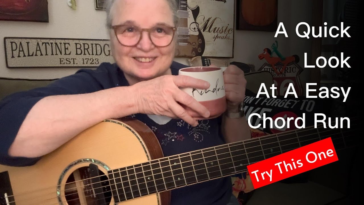 CHECK OUT This Chord Progression In D!  It's Easy ** Playing My Mackenzie & Marr.    #guitar