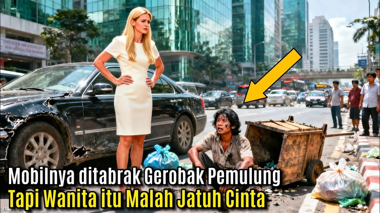 Mobil Mewah Ditabrak Pemulung, Tapi Wanita Bule Malah Jatuh Cinta? Kamu Tidak Akan Percaya Akhirnya!