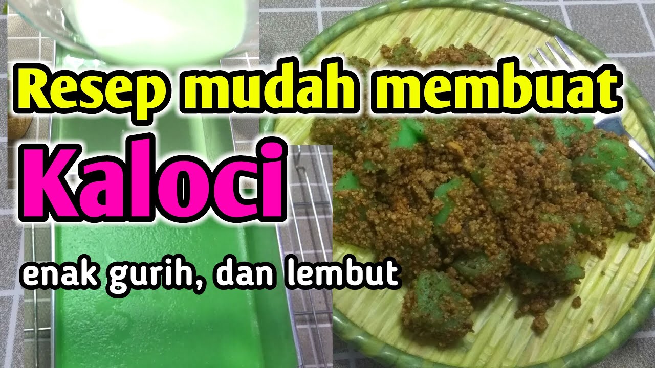 kue KALOCI yang sangat lembut enak dan gurih I lg Viral #kue #kuekaloci #viral #ideusahaminuman