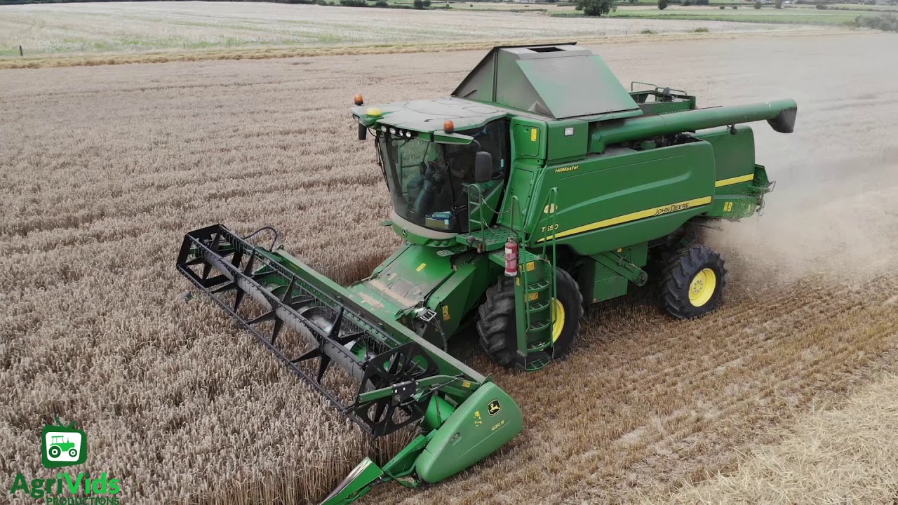 John Deere T550  Combine Harvesting 2019