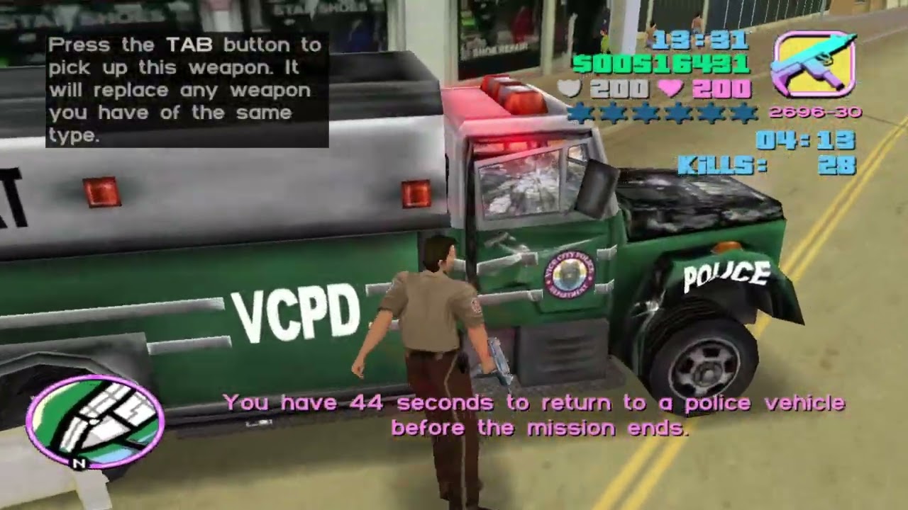 GTA Vice City Vigilante Mission Police Duty Pro Max Part 3