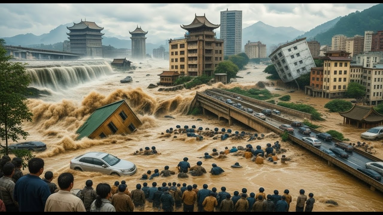 MEGASTORM 2025 | 300 km/h Superstorm Simulation &ndash; Disaster Strikes China