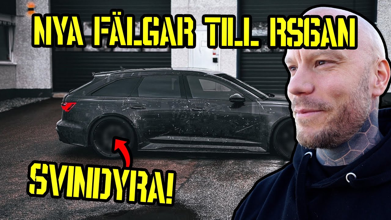 SKÄMMER BORT RS6AN MED NYA FÄLGAR!