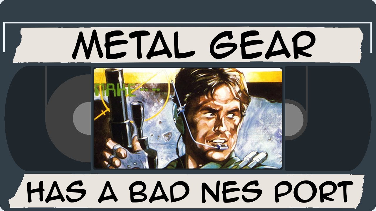 Metal Gear имеет плохой порт на NES