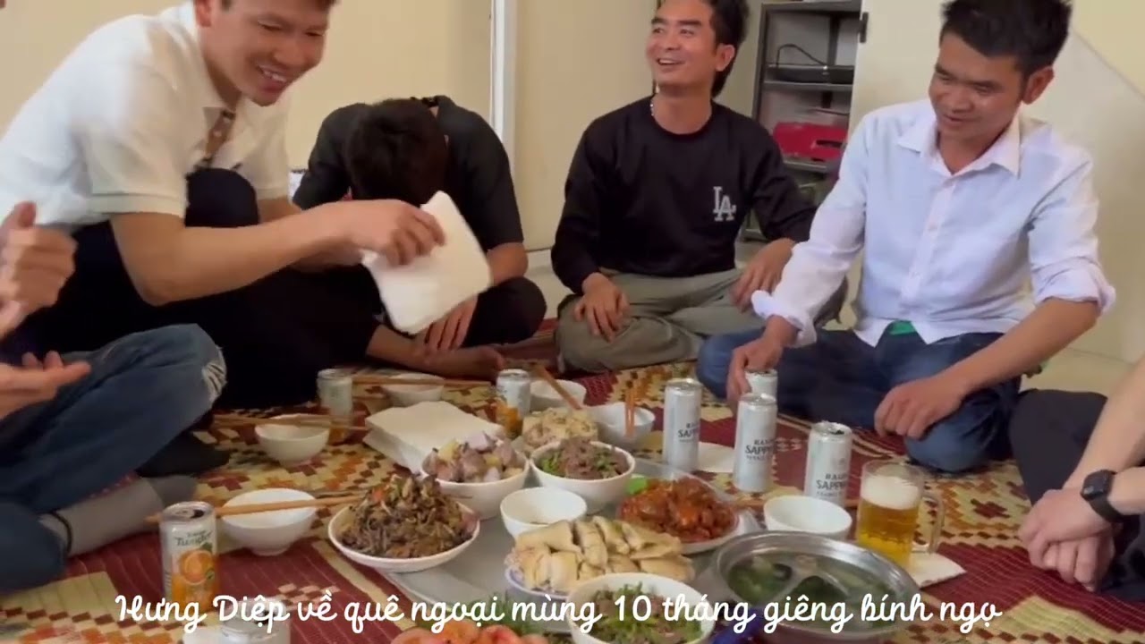 Hưng Diệp về quê ngoại mùng 10 tết bính ngọ