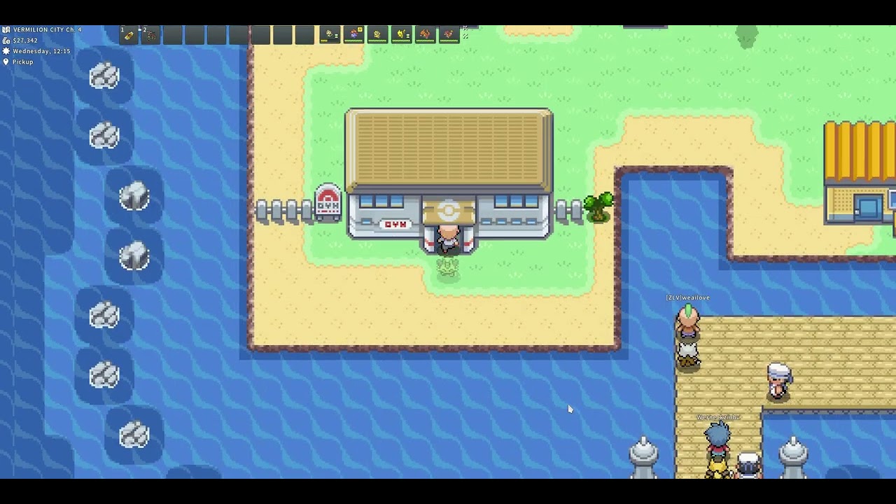 PokeMMO Vermilion City Gym Electric Lock Puzzle