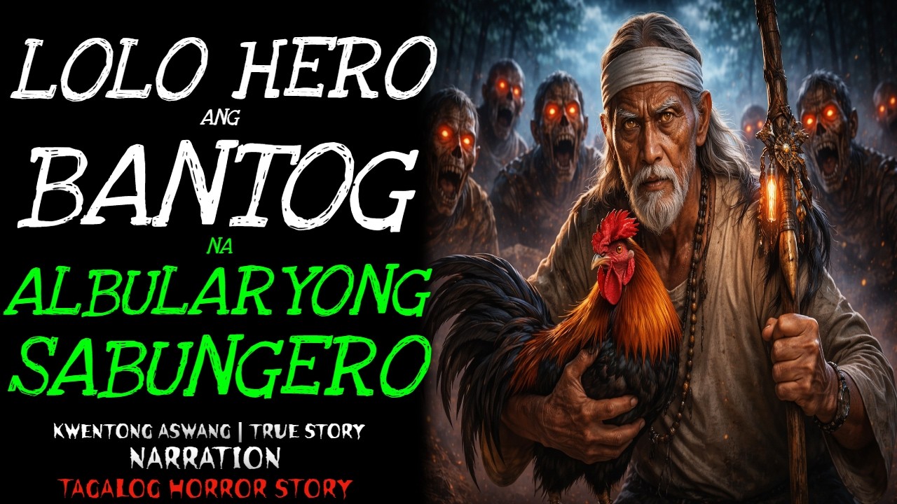 LOLO HERO ANG BANTOG NA ALBULARYONG SABUNGERO | Kwentong Aswang