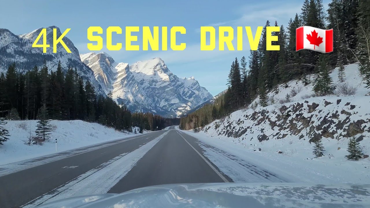 Scenic Drive 4K | Kananaskis Country , Alberta Canada