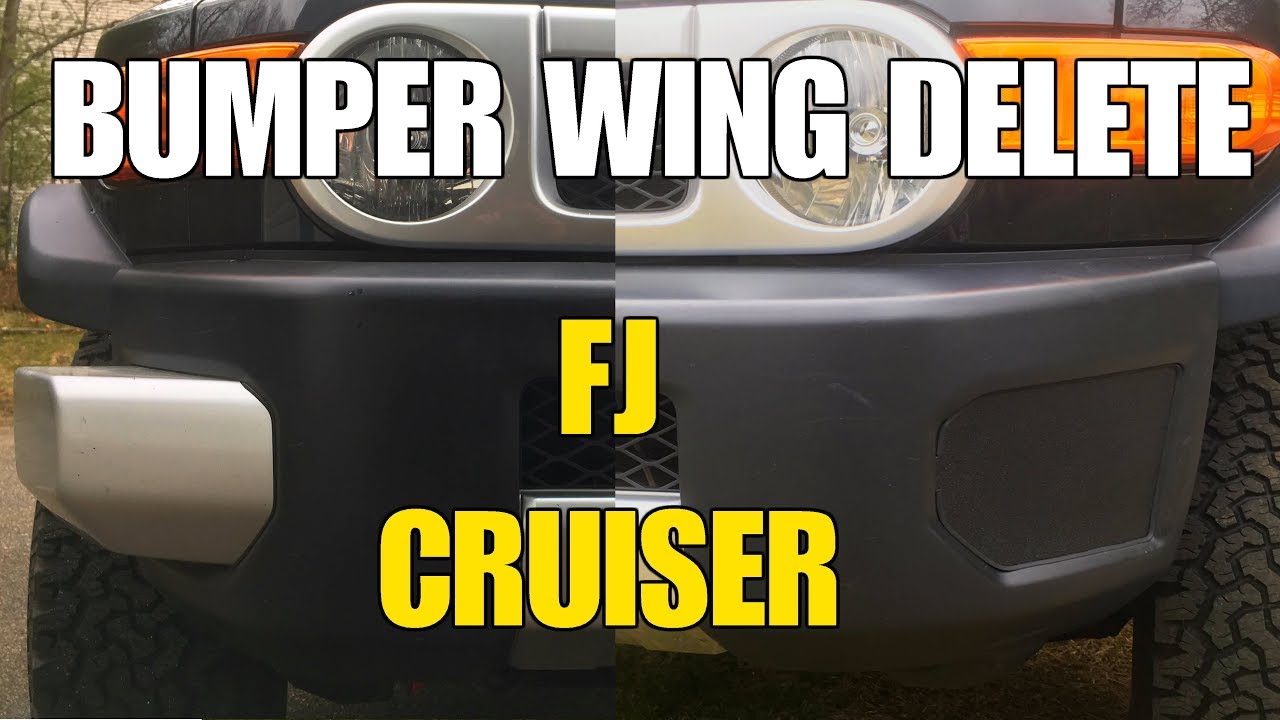 Бамперное крыло УДАЛИТЬ на FJ CRUISER