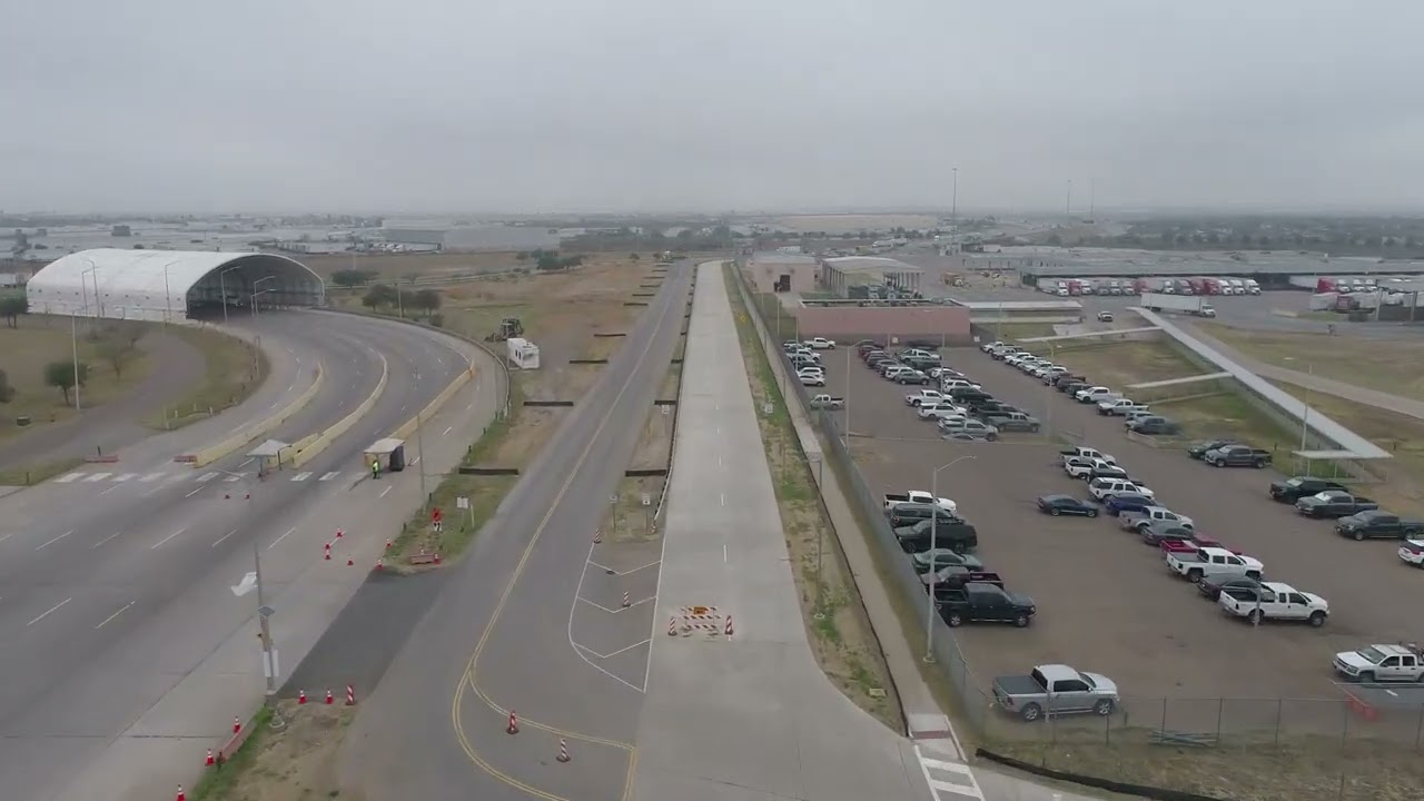 World Trade Bridge- Fast Lane Project- City of Laredo Texas- Completed