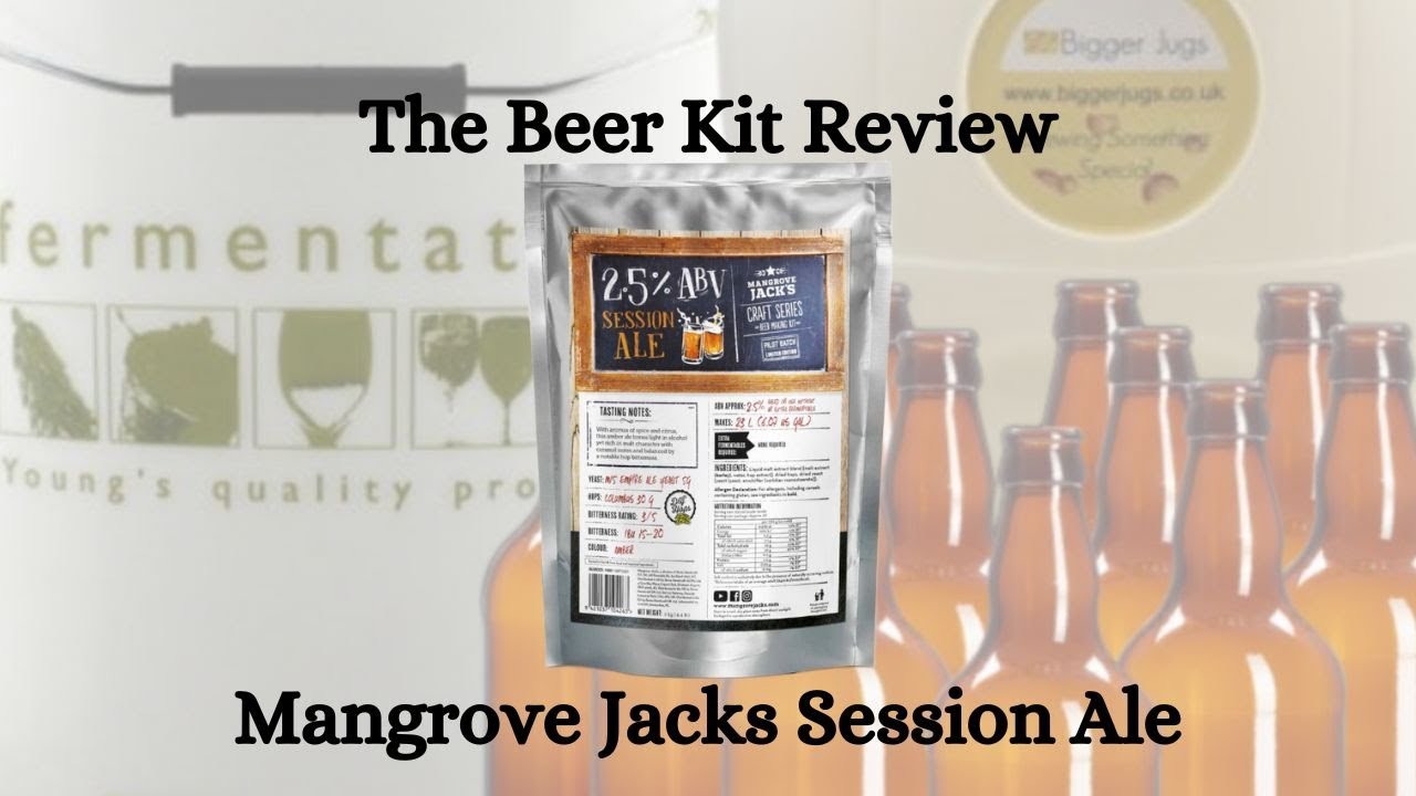 Обзор пивного набора S06 E03 Mangrove Jacks 2.5% Session Ale