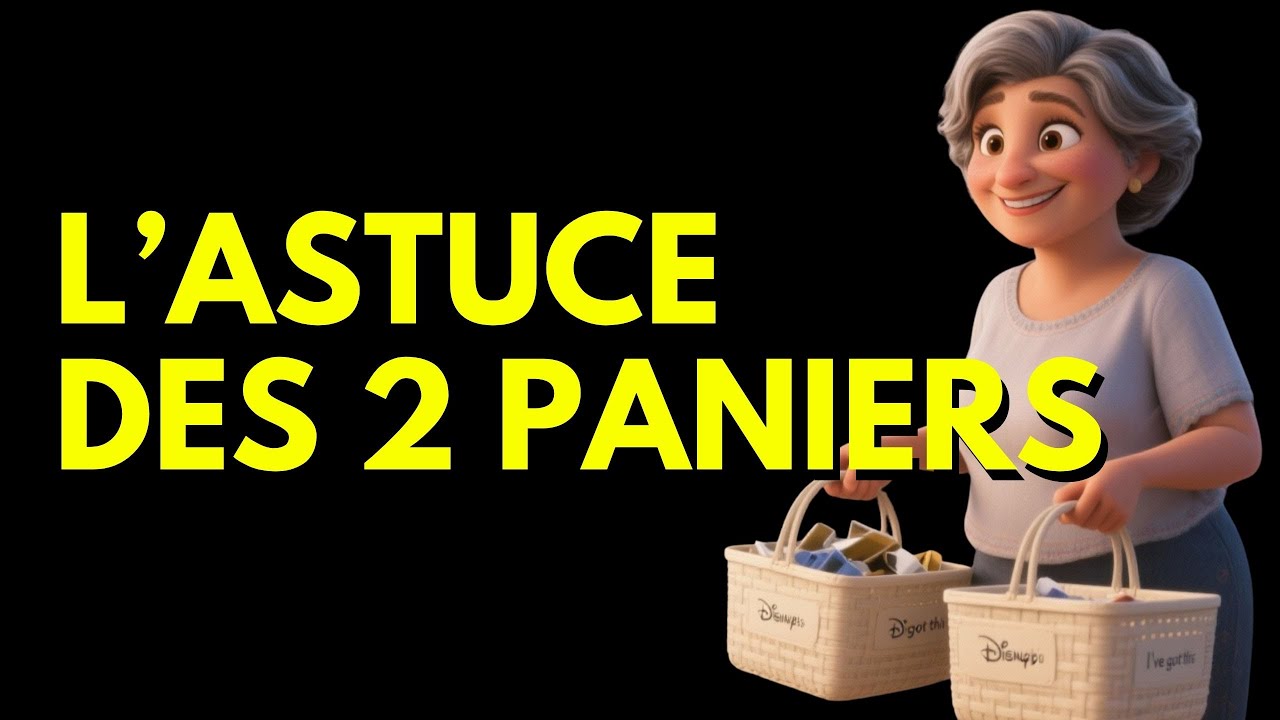 L&rsquo;ASTUCE DES 2 PANIERS : ORGANISEZ N&rsquo;IMPORTE QUELLE PI&Egrave;CE EN 15 MINUTES