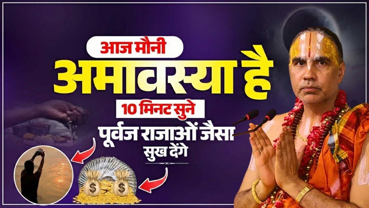  आज मौनी अमावस्या पर अवश्य सुने यह कथा l Swami Raghavachary Ji Maharaj 🔥