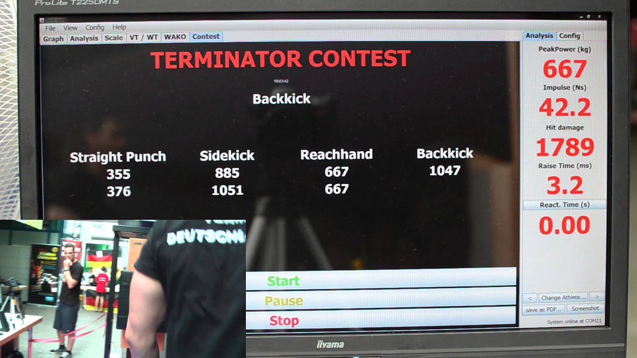 Schlagmesser - Oliver Schawe at Terminator Contest (World Championships 2011)