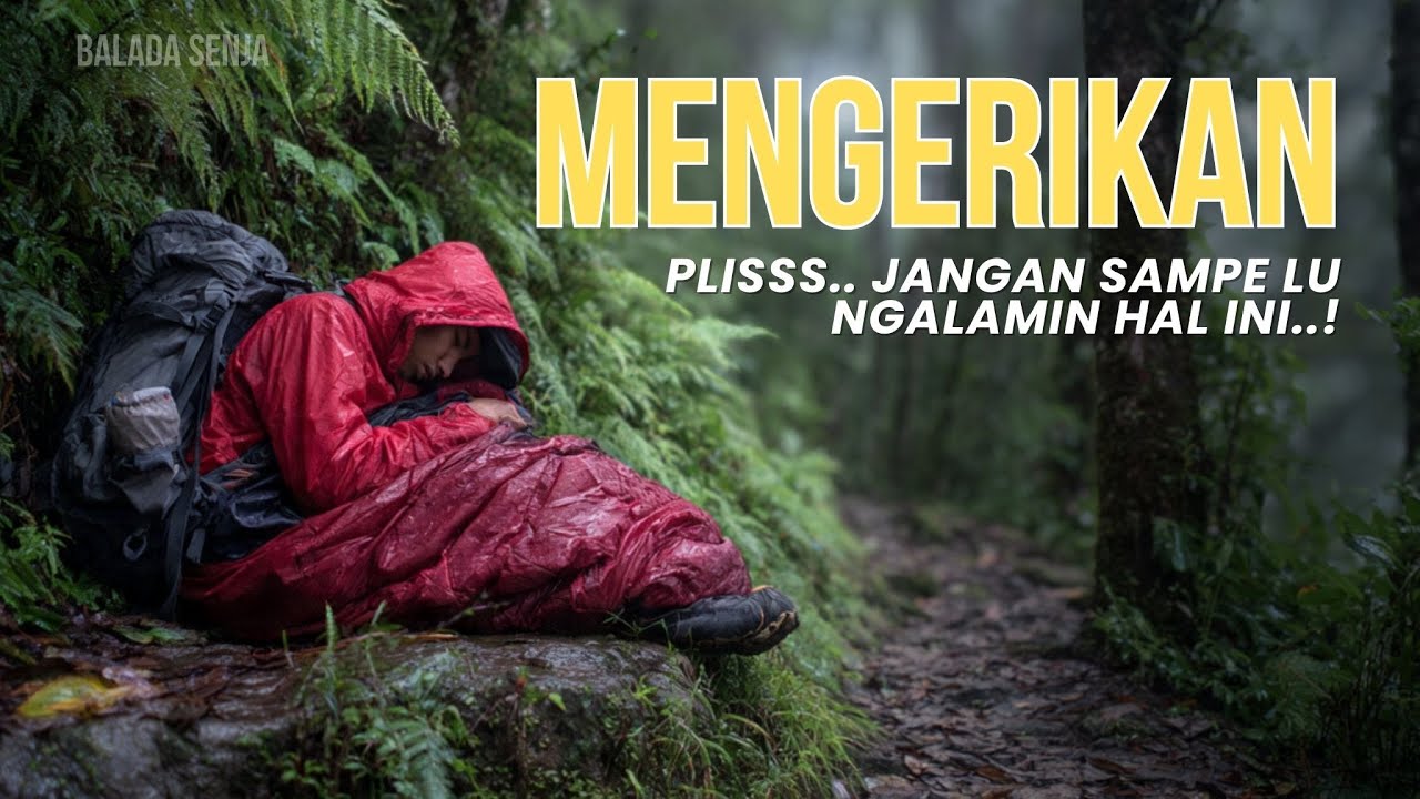 Gini rasanya serangan HIPOTERMIA sampai lu 
