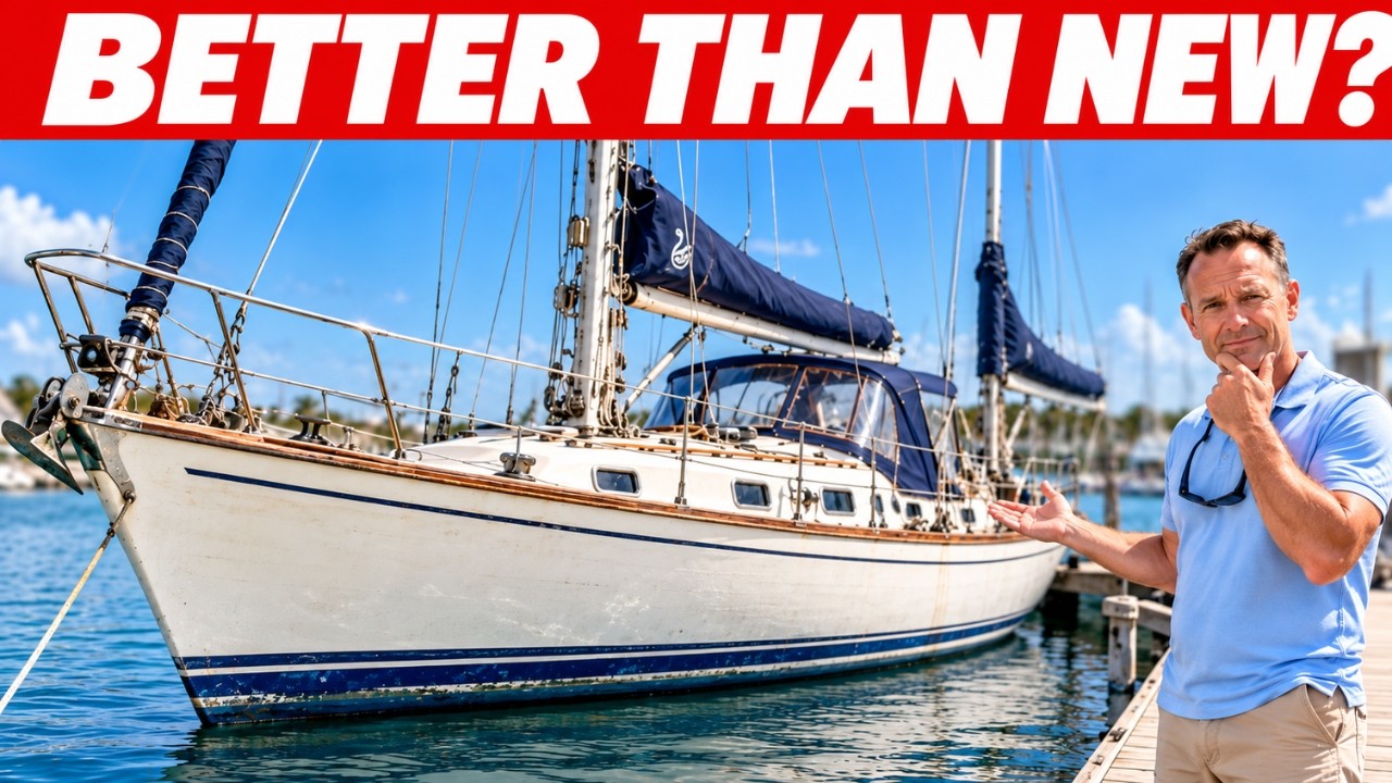 5 Old Bluewater Sailboats That Are Built Better Than They Look
