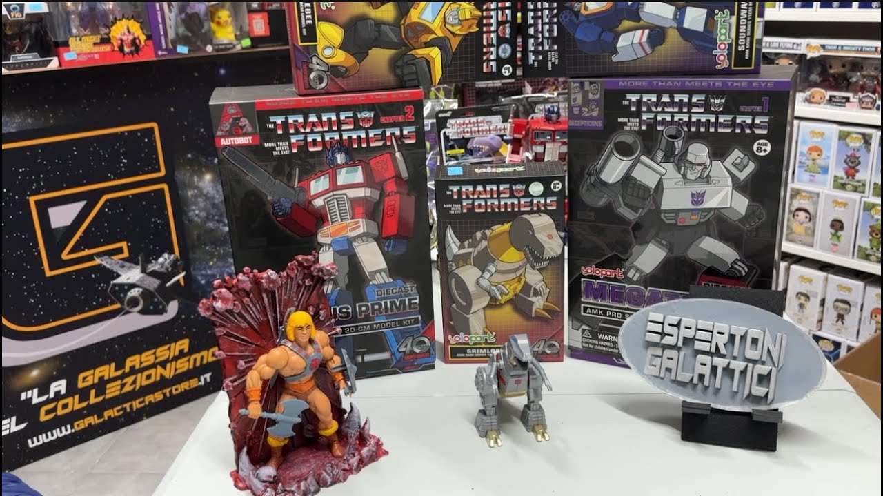 Recensione in italiano - Optimus Prime e Megatron Yolopark
