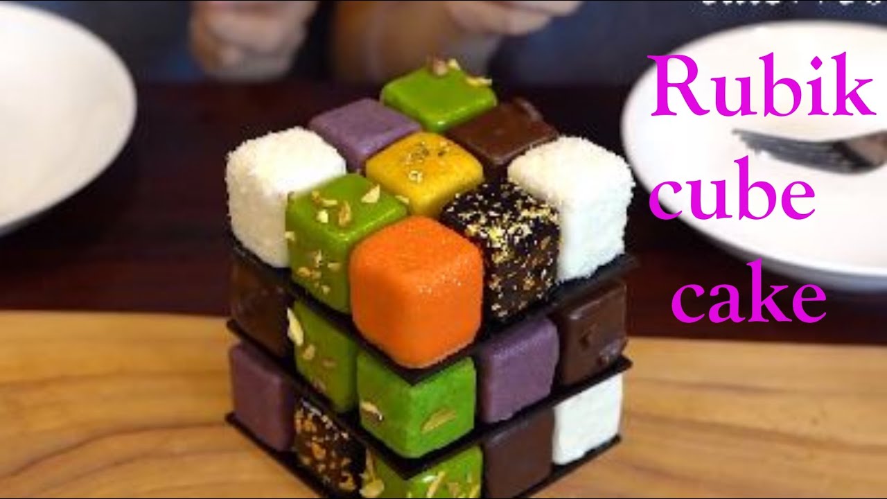 Rubik's cube or Rubik cube cake?