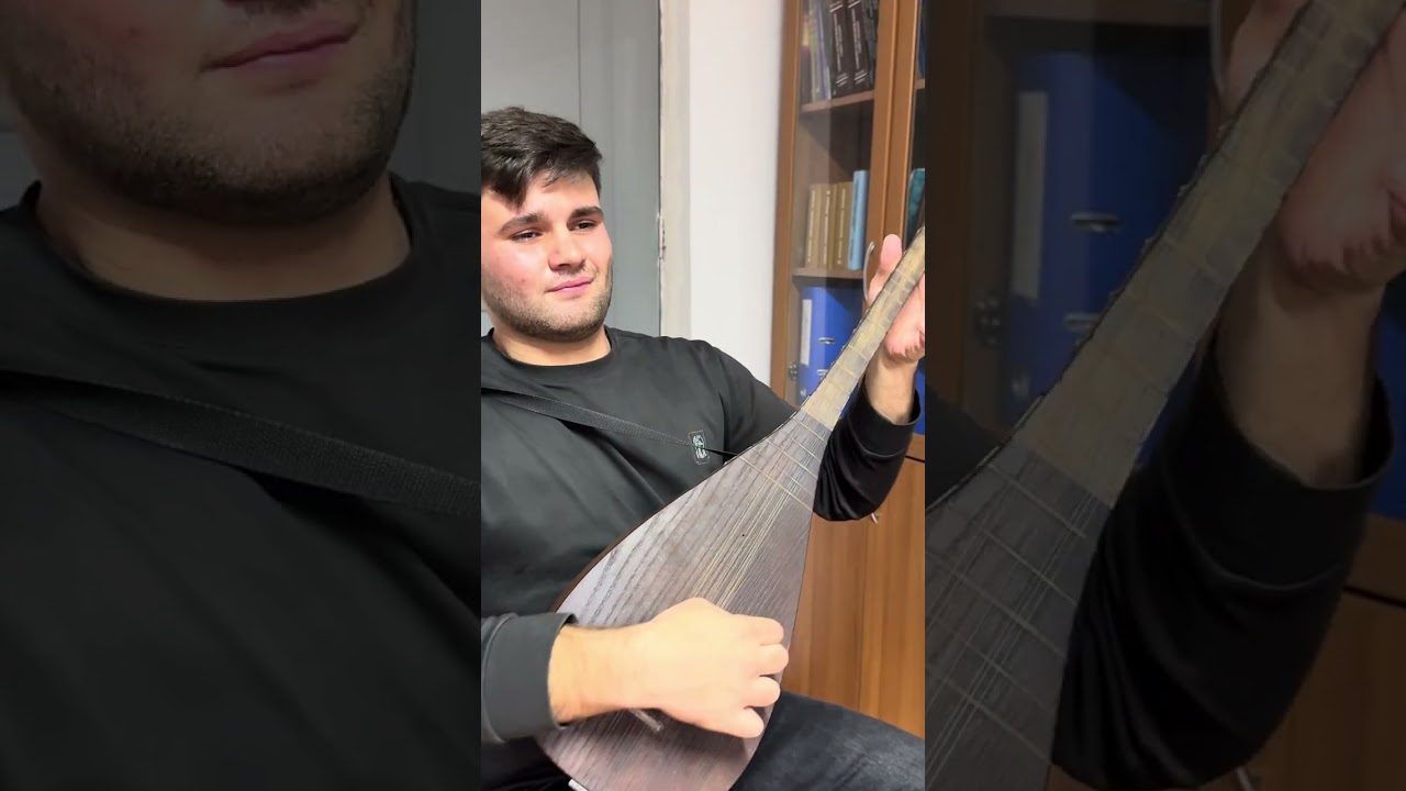 Nemət Qasımlı və Turan Tovuzlu.(Cəlili)Aşıq havası.#keşfet #baku #music #saz 