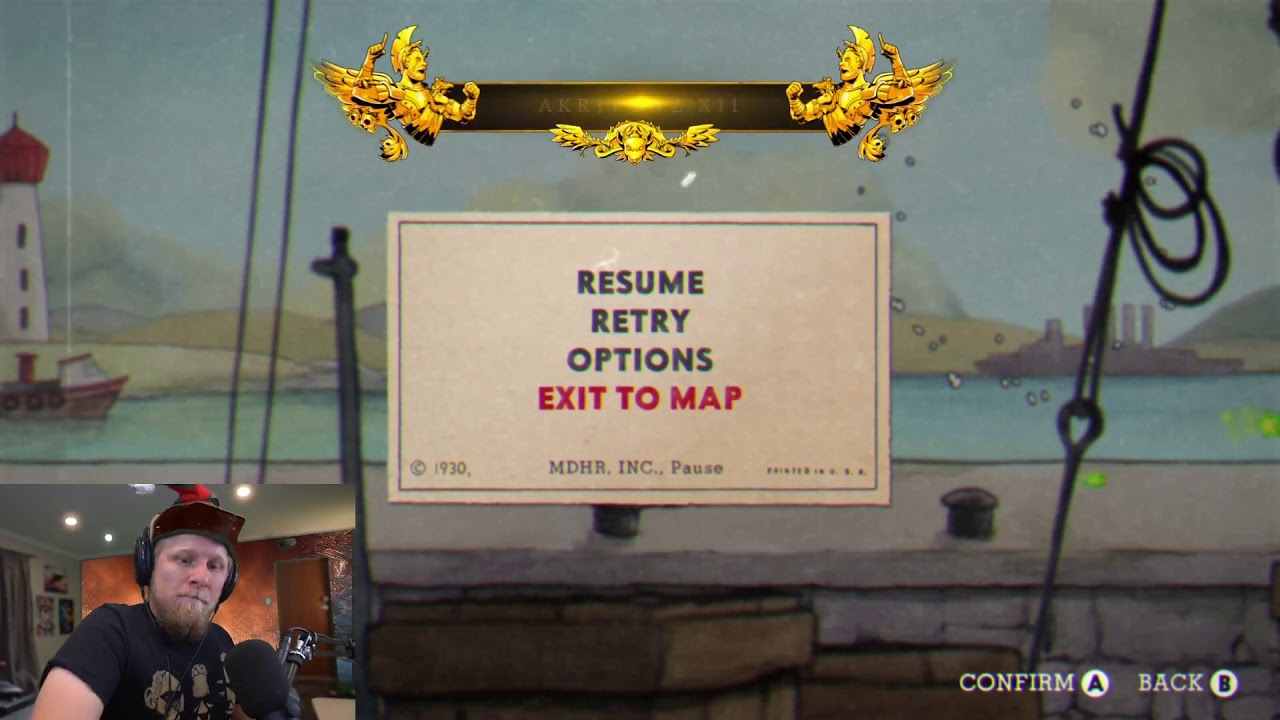 Quin69 rage quits 20mins into Cuphead