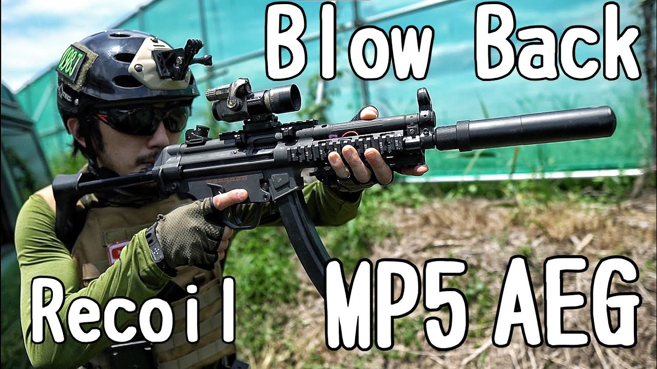 RECOIL AEG MP5 !!! Bolt Airsoft Mp5 Blowback