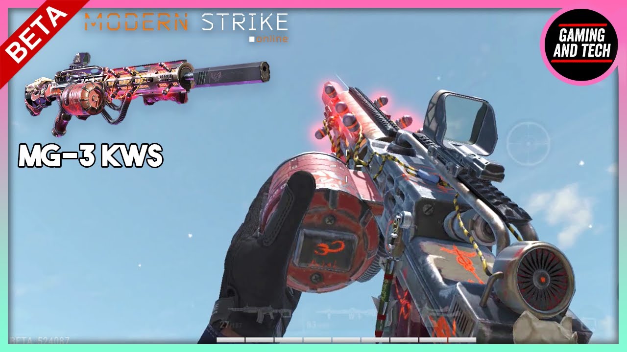 NEW MG-3 KWS Machine Gun Gameplay | Modern Strike Online